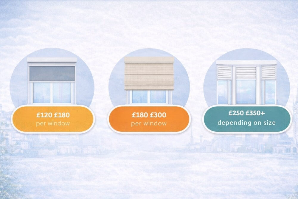 Fitted Blinds Cost in Hull, UK