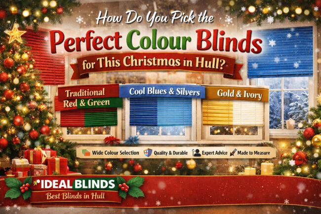 Perfect Colour Blinds for Christmas in Hull