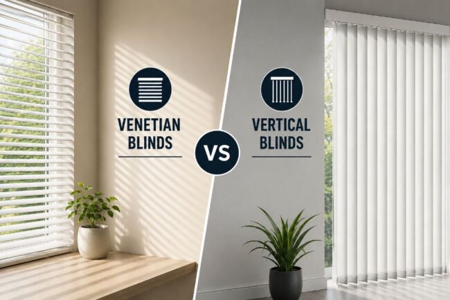 Vertical vs Venetian Blinds in Hull