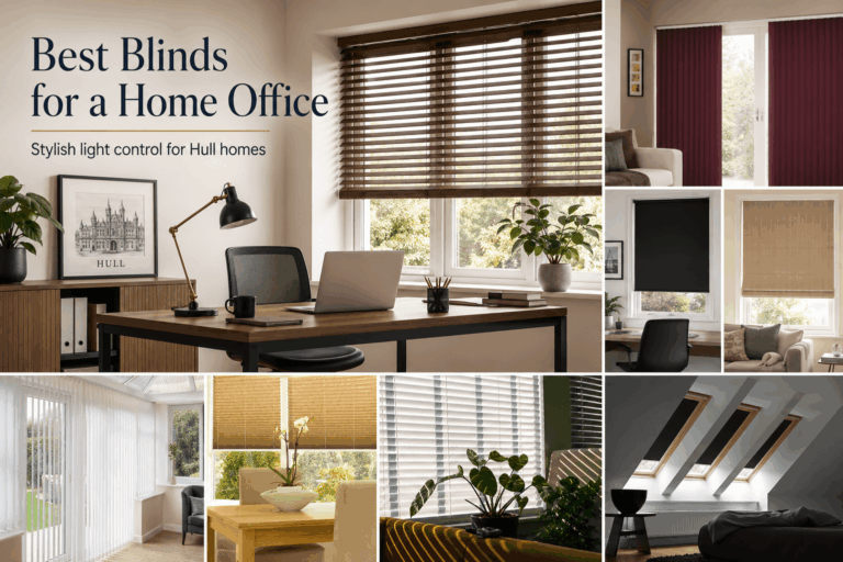 Blinds for a Home Office in Hull